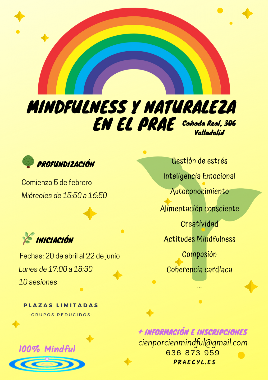 Talleres Mindfulness y Naturaleza en el PRAE